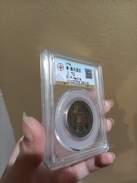 古玩錢幣嘉慶通寶 寶泉大樣拍賣，當前價格800元