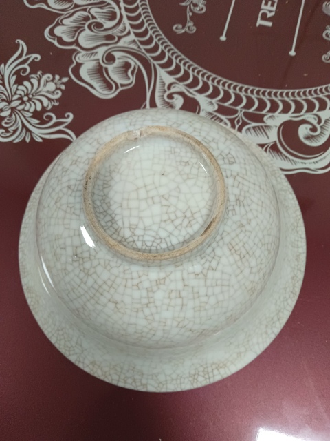 古玩陶瓷哥釉撇口碗拍賣，當前價格980元