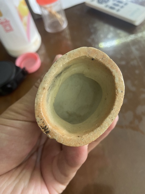古玩陶瓷民國 素三彩 彌勒佛塑像拍賣,當前價格1680元
