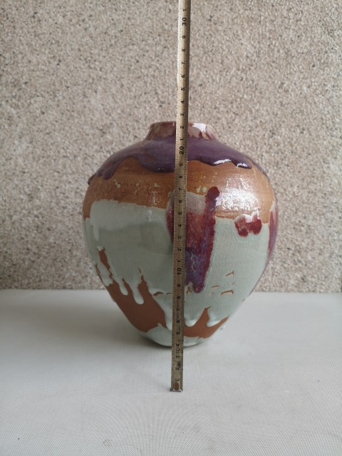 古玩陶瓷窯變釉瓶拍賣，當前價格550元