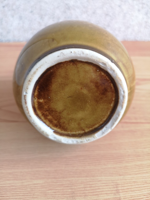 古玩陶瓷黃釉瓶拍賣,當前價格398元