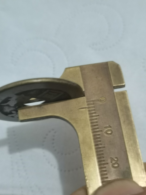 古玩錢幣同治重寶當十大樣收藏級別。拍賣,當前價格777元