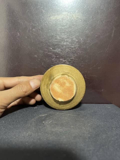 古玩陶瓷宋黃釉籬笆紋水盂拍賣,當前價格2680元