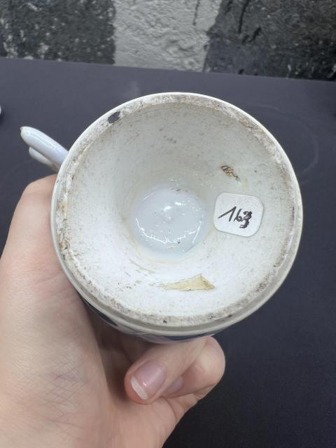 古玩陶瓷清康熙·青花山水人物紋把壺拍賣,當前價格5000元