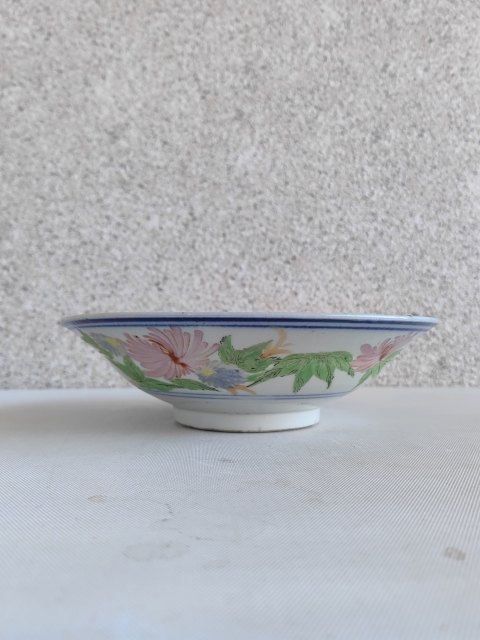 古玩陶瓷花卉紋碗拍賣，當(dāng)前價(jià)格260元