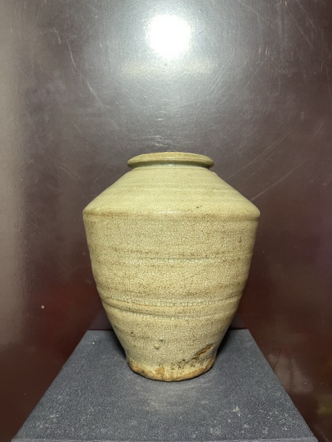 古玩陶瓷明龍泉青瓷梅瓶拍賣，當前價格3500元