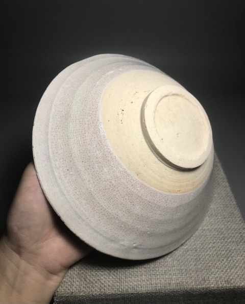 古玩陶瓷（宋代）青白釉出筋梅花紋大碗拍賣，當前價格888元