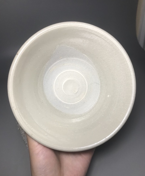 古玩陶瓷釉水漂亮青白釉碗拍賣，當前價格0元