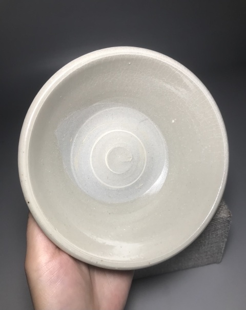 古玩陶瓷釉水漂亮青白釉碗拍賣，當前價格0元