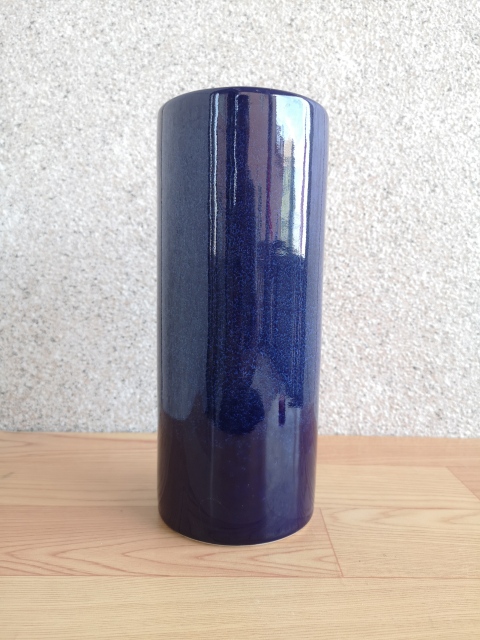 古玩陶瓷窯變藍(lán)釉帽筒拍賣,當(dāng)前價(jià)格450元
