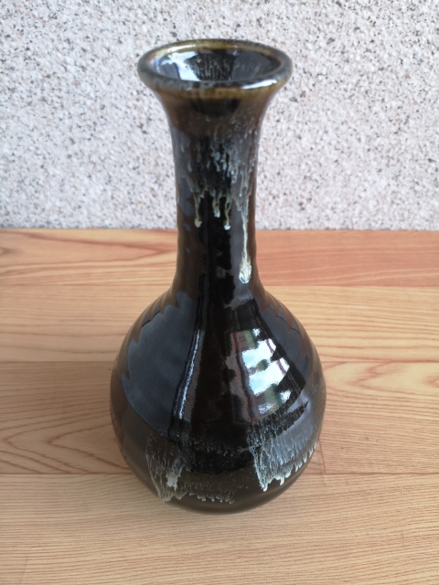古玩陶瓷窯變釉瓶拍賣,當前價格398元