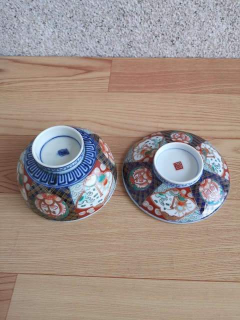古玩陶瓷青花加彩蓋碗拍賣,當前價格298元