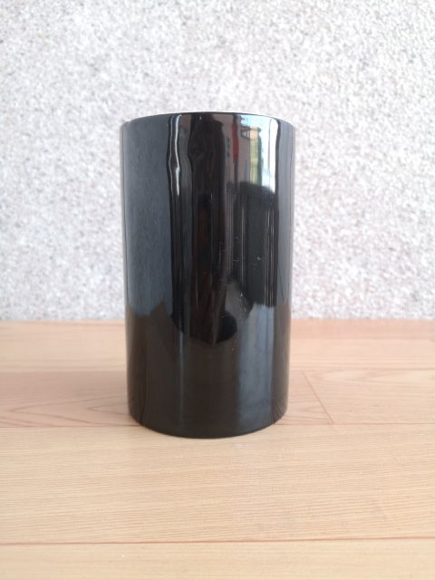 古玩陶瓷黑釉筆筒拍賣,當前價格398元