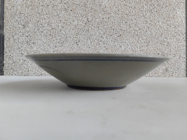 古玩陶瓷魚(yú)紋青花盤拍賣，當(dāng)前價(jià)格550元