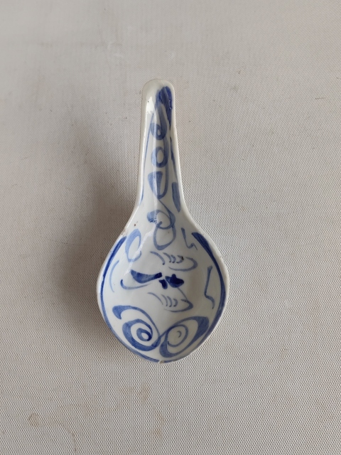 古玩陶瓷青花湯勺拍賣,當前價格850元