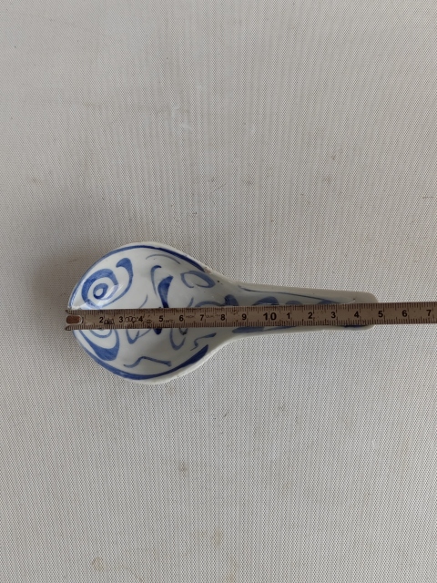 古玩陶瓷青花湯勺拍賣,當前價格850元