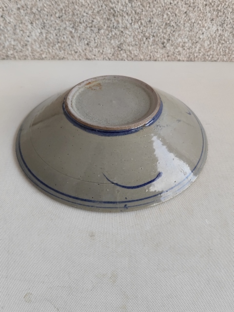 古玩陶瓷魚(yú)紋青花盤拍賣，當(dāng)前價(jià)格550元