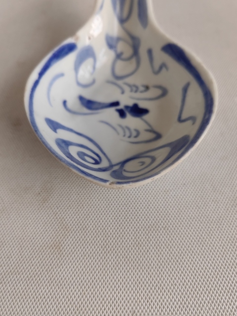 古玩陶瓷青花湯勺拍賣,當前價格850元