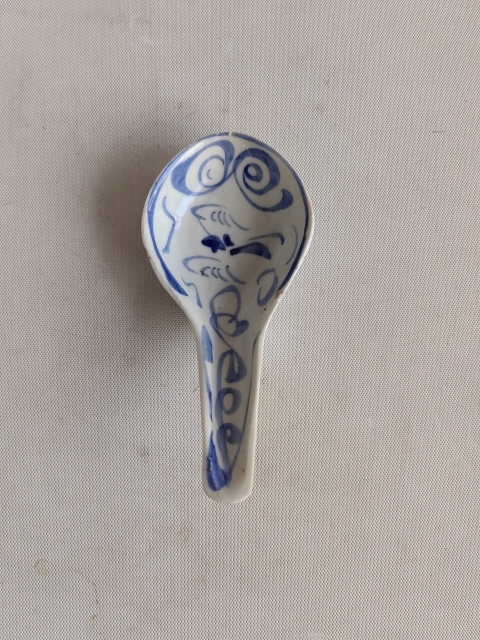 古玩陶瓷青花湯勺拍賣,當前價格850元