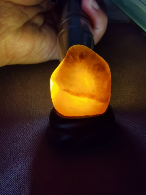 古玩雜項老撾田黃石擺件拍賣，當前價格880元