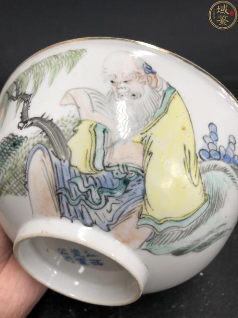 古玩陶瓷江西瓷業(yè)公司民國(guó)官窯款粉彩人物故事碗拍賣,當(dāng)前價(jià)格2180元