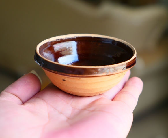 古玩陶瓷明清.紫金釉束口盞拍賣，當(dāng)前價(jià)格980元