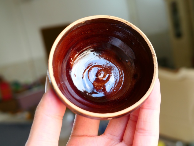 古玩陶瓷明清.紫金釉束口盞拍賣，當(dāng)前價(jià)格980元