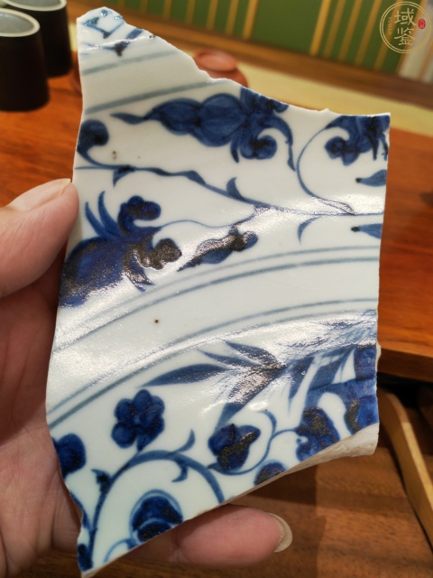 古玩陶瓷元青花至正型瓷片標本拍賣,當前價格2500元