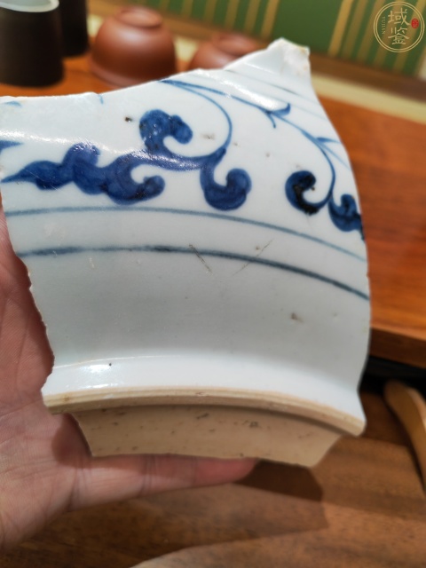 古玩陶瓷元青花至正型瓷片標本拍賣,當前價格2500元