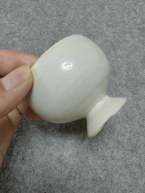 古玩陶瓷青白釉高足杯拍賣,當前價格1200元