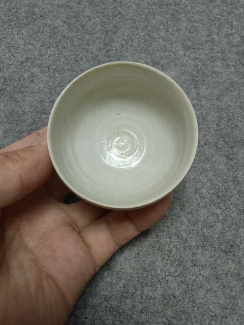 古玩陶瓷青白釉高足杯拍賣,當前價格1200元