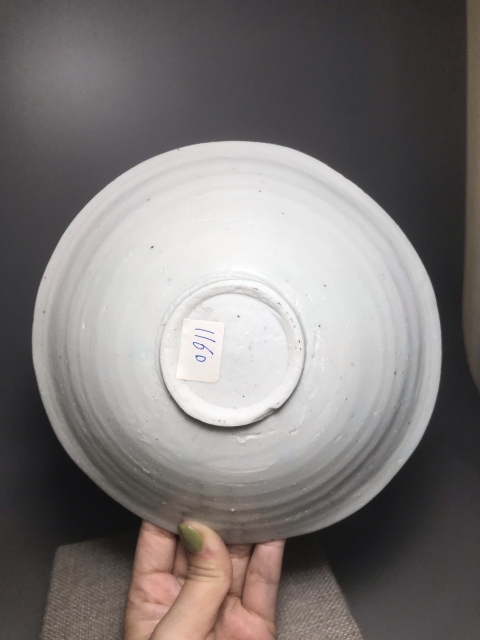 古玩陶瓷青白釉六出筋梅花碗拍賣,當前價格3600元