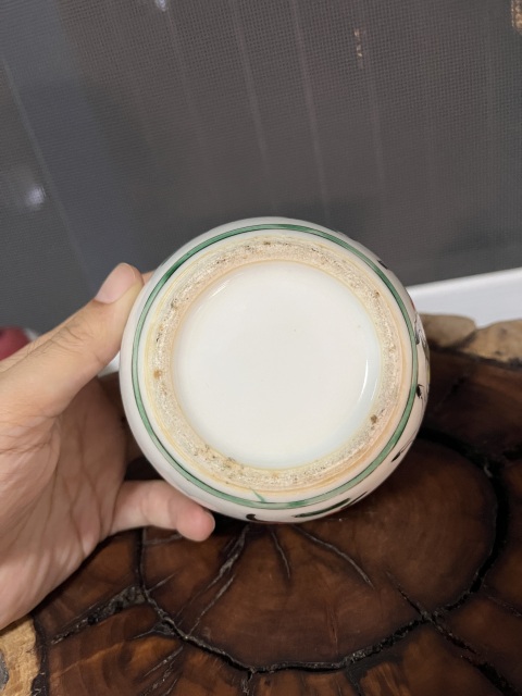 古玩陶瓷民國五彩人物故事罐拍賣,當前價格988元