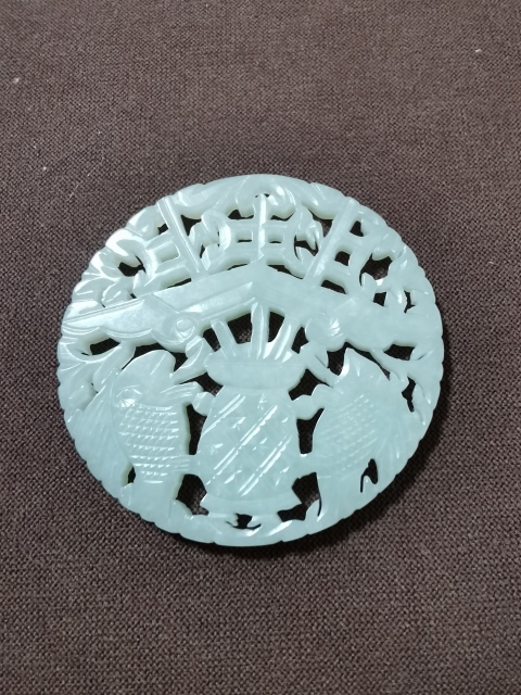 古玩玉器和田玉掛件平升三級拍賣,當前價格1080元