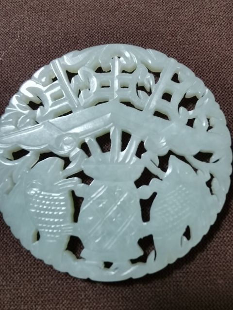古玩玉器和田玉掛件平升三級拍賣,當前價格1080元