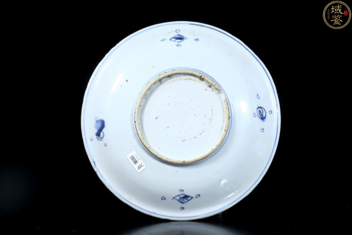 古玩陶瓷明青花高士圖盤拍賣，當前價格18888元