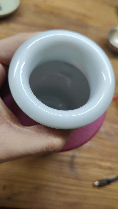 古玩陶瓷胭脂紅釉燈籠瓶拍賣,當(dāng)前價格2280元
