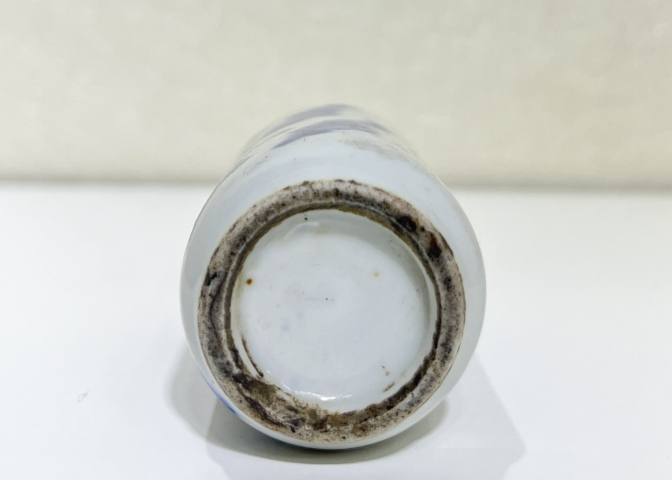 古玩陶瓷青花魚藻紋鼻煙壺拍賣,當前價格1800元
