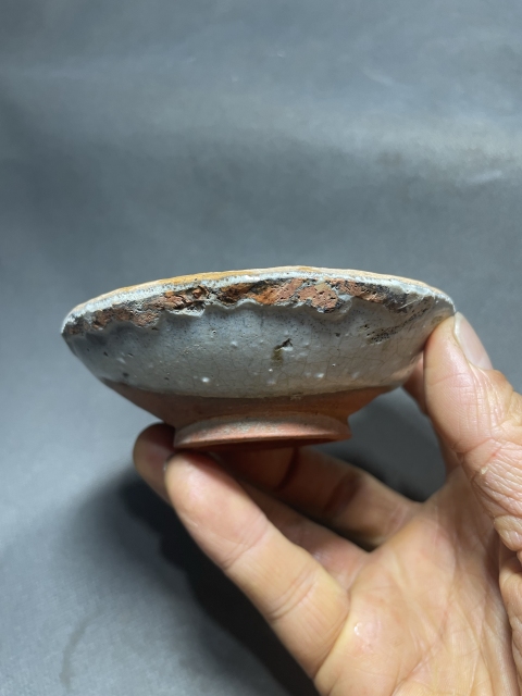古玩陶瓷鈞窯月白釉茶盞拍賣，當前價格998元