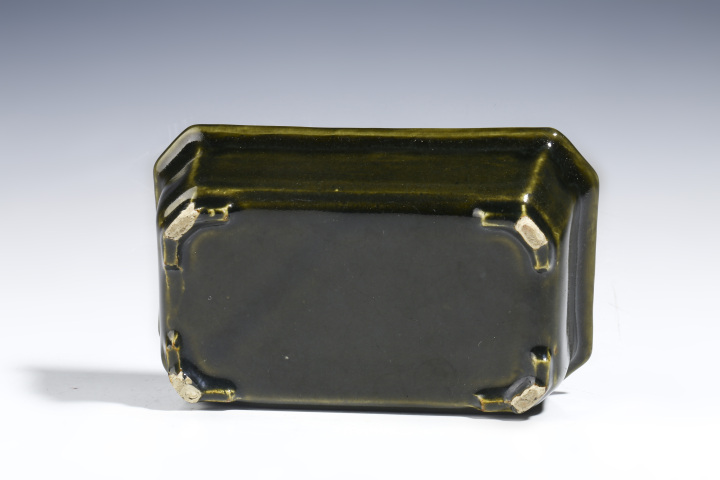 古玩陶瓷清末民初·茶葉末釉水仙盆拍賣，當前價格3800元