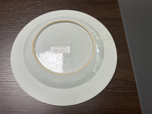古玩陶瓷粉彩盤拍賣,當前價格3500元