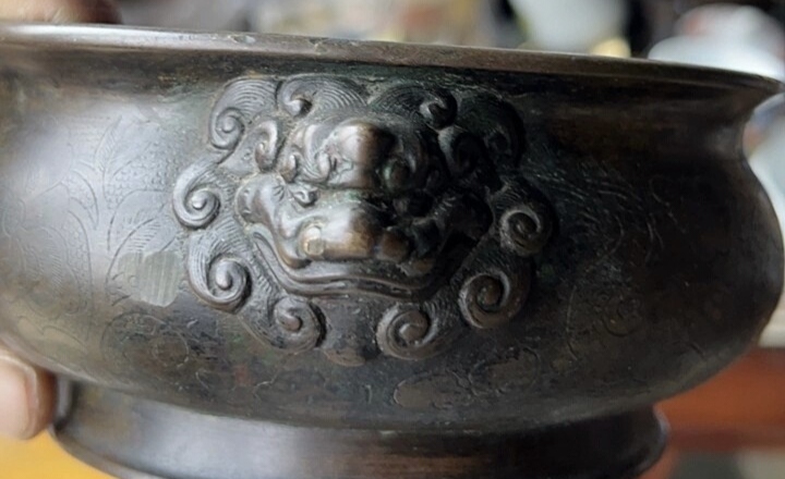 古玩銅器明宣爐拍賣,當(dāng)前價(jià)格388888元