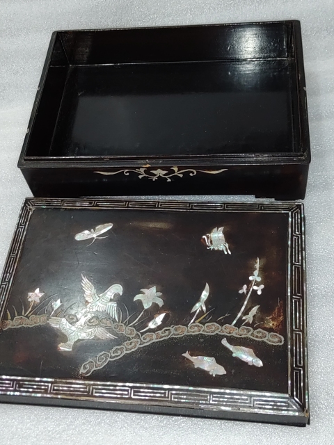 古玩雜項漆盒拍賣，當前價格780元