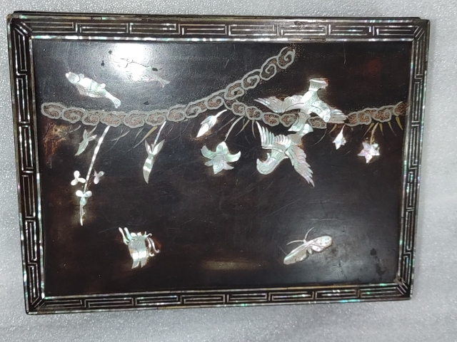 古玩雜項漆盒拍賣，當前價格780元