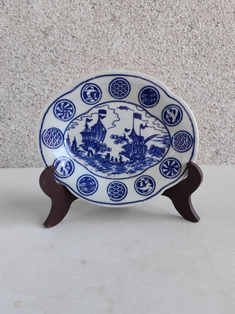 古玩陶瓷青花盤拍賣，當(dāng)前價(jià)格198元
