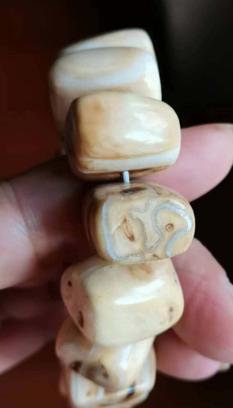 古玩雜項運古大型生***手串拍賣，當前價格3600元