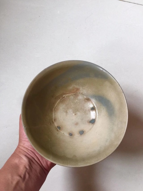 古玩陶瓷越窯青瓷撇口碗拍賣,當前價格1600元