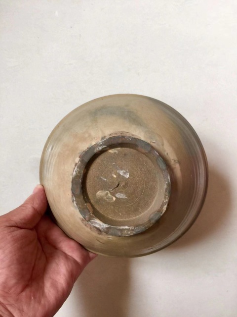 古玩陶瓷越窯青瓷撇口碗拍賣,當前價格1600元