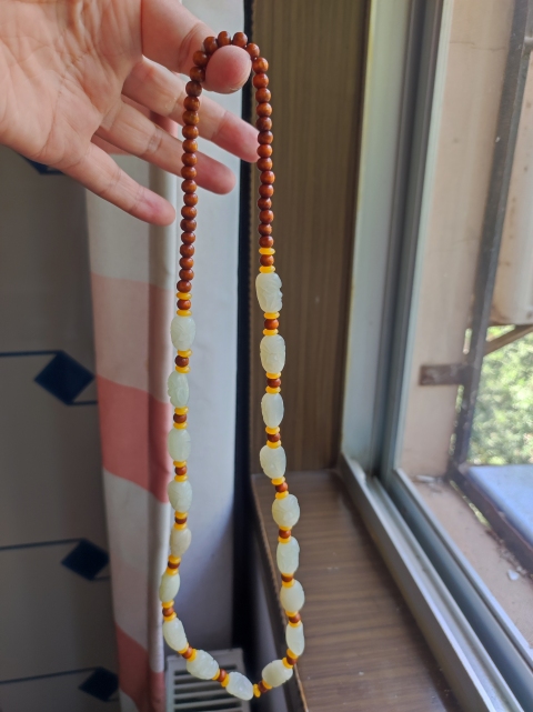 古玩玉器項鏈拍賣，當前價格2680元