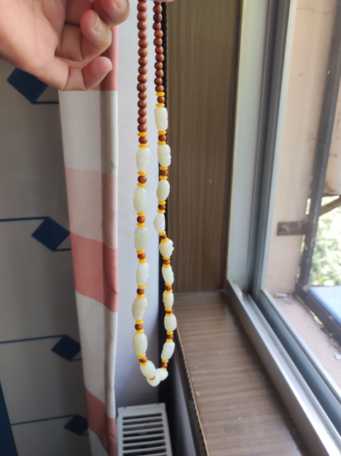 古玩玉器項鏈拍賣，當前價格2680元